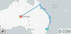  Ultimate Australia (avec navigation) - 16 destinations 