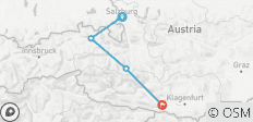 Alpe Adria Alpine Charme: Salzburg - Villach (5 Tage) - 4 Destinationen 
