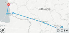  Cicloturismo en Lituania - de la capital al mar Báltico (8 días) - 6 destinos 