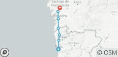  Camino de Santiago Portugués en bicicleta - de Oporto a Santiago (8 días) - 7 destinos 