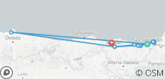 Spain - Hiking on the Camino del NortePart 19 Days - 14 destinations 