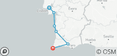  Lissabon – Sagres: Entlang der faszinierenden Atlantikküste (7 Tage) - 6 Destinationen 