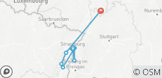  Mittelelsass - Deutscher Rhein und Elsässer Wein (8 Tage) - 7 Destinationen 