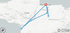  Peregrinación entre las ciudades más antiguas de Europa - de Cnosos a Faistos (7 días) - 7 destinos 