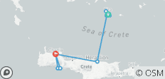  Greece - From Santorini to Crete 8 Days - 11 destinations 