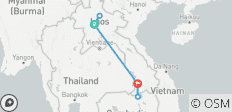  Laos - North &amp; South 12 Days - 6 destinations 