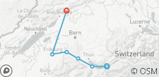  Via Jacobi: Interlaken – Romont (7 Tage) - 6 Destinationen 