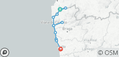  Norte de Portugal - Oporto y Costa Verde (7 días) - 13 destinos 