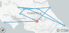  Costa Rica Pura Vida (16 dagen) - 12 bestemmingen 