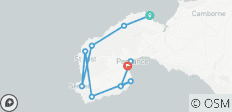  Cornwall - South West Coastal Path: From St. Ives to Penzance 8 Days - 10 destinations 