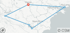  Nord Vietnam - Randonnée facile autour de Mai Chau (7 jours) - 6 destinations 