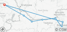  Donauerlebnis: Wien - Bratislava - Budapest (7 Tage) - 8 Destinationen 