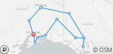  Best of Yukon &amp; Alaska ab/bis Anchorage (15 Tage) - 13 Destinationen 