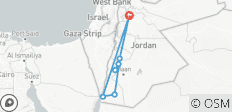  Jordan Bike Trail - Cycling Through Petra and Wadi Rum 8 Days - 7 destinations 