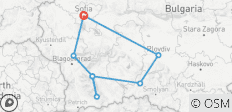  Bulgaria - Round Trip on the Black Sea Coast by rental car 14 Days - 8 destinations 
