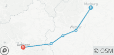  Lahn-Radweg: Bummeltour ab Marburg (8 Tage) - 5 Destinationen 