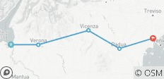  Vom Gardasee in den Veneto (6 Tage) - 5 Destinationen 