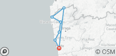  Portugal - Alto Minho op de fiets (8 dagen) - 7 bestemmingen 