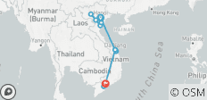  Der Eindruck von Vietnam in 12 Tagen (12 Tage) - 14 Destinationen 
