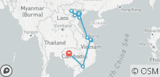  Die Highlights von Vietnam &amp; Kambodscha in 18 Tagen entdecken (18 Tage) - 10 Destinationen 