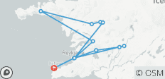  Die Sagenhafte Runde durch Island (8 Tage) - 13 Destinationen 