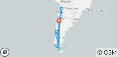  Chiles Highlights erwandern (21 Tage) - 22 Destinationen 