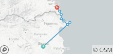  Costa Brava - Wandelen van Spanje naar Frankrijk (7 dagen) - 9 bestemmingen 