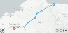  Spain - Hiking on the Camino del NortePart 5 12 Days - 9 destinations 
