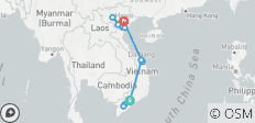  Vietnam Adventure From South to North in 14 Days - 15 destinations 