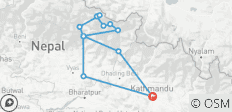  Manaslu Circuit Trek1 7 Days - 12 destinations 