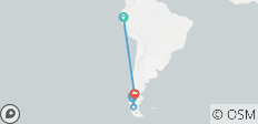  Patagonië trektocht (15 dagen) - 11 bestemmingen 