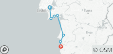  Guided Cycle Tour - Along Portugal\'s Vicentina Coast 8 Days - 7 destinations 