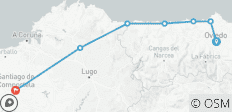  Spain - by Bike on the Camino del Nortepart 10 Days - 7 destinations 