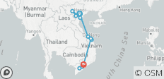  Vietnams Höhepunkte in 15 Tagen entdecken (15 Tage) - 12 Destinationen 