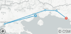  Via Egnatia: Kavala-Alexandroupoli Pilgrimage 12 Days - 5 destinations 