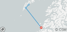 Roadtrip in Norwegen: Die Highlights der Lofoten (8 Tage) - 6 Destinationen 