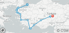  Turkey: Cappadocia 15 Days - 19 destinations 
