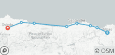  Espagne - en vélo sur le Camino del Norte (partie 1) (10 jours) - 8 destinations 