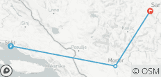  De Split a Sarajevo - 4 días - 3 destinos 