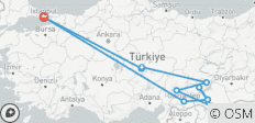  Istanbul, Cappadocië &amp; Mesopotamië - 9 dagen - 12 bestemmingen 