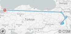  Lago Van y Monte Ararat a Estambul - 6 días - 6 destinos 