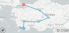  Croisière Fethiye, Cappadoce et Istanbul - 9 jours - 9 destinations 