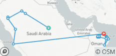  KSA &amp; OMAN : Fusion arabe - 22 destinations 