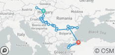  Découverte du Bas-Danube avec la Turquie 2027 - 22 jours (from Budapest to Istanbul) - 29 destinations 