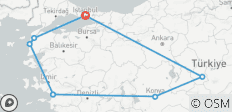  Points forts de la Turquie (8 destinations) - 8 destinations 