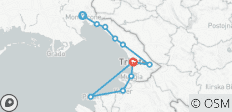  Ein Wanderweg von Monfalcone nach Piran (7 Tage) - 11 Destinationen 