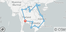  Epic South East Asia (17 destinations) - 17 destinations 
