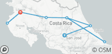  Landschappen van Costa Rica - 10 dagen - 9 bestemmingen 