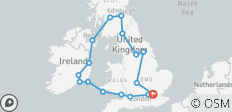  Plaisirs de Grande-Bretagne et d\'Irlande (à partir de 2026, 10 jours) (17 destinations) - 17 destinations 