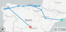  10D Barcelone et le nord de l\'Espagne - 16 destinations 